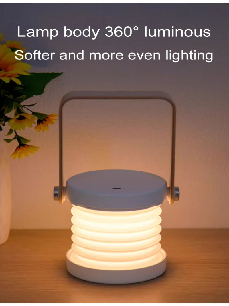 Foldable Night Lamp Usb Rechargeable