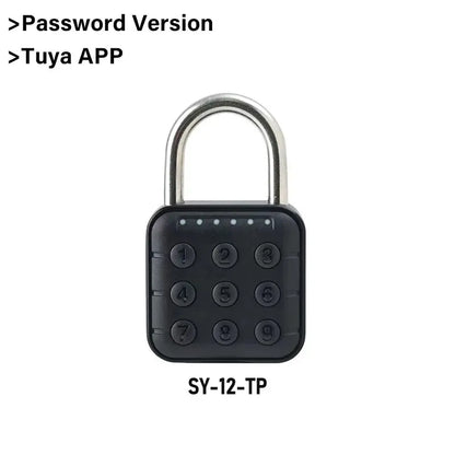 Electronic Lock Bluetooth Fingerprint Padlock Digital Luggage Lock Tuya APP