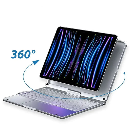 360 Rotate Magic Keyboard Case For iPad