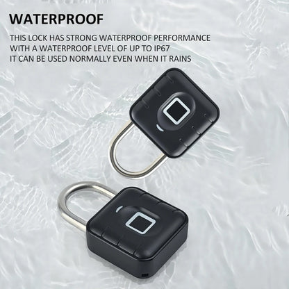 Electronic Lock Bluetooth Fingerprint Padlock Digital Luggage Lock Tuya APP