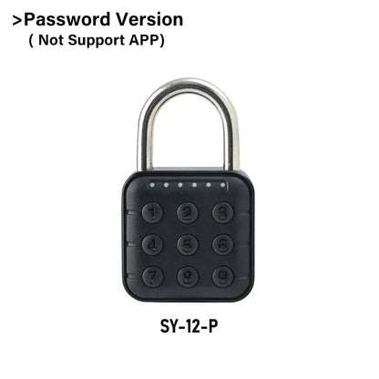 Electronic Lock Bluetooth Fingerprint Padlock Digital Luggage Lock Tuya APP